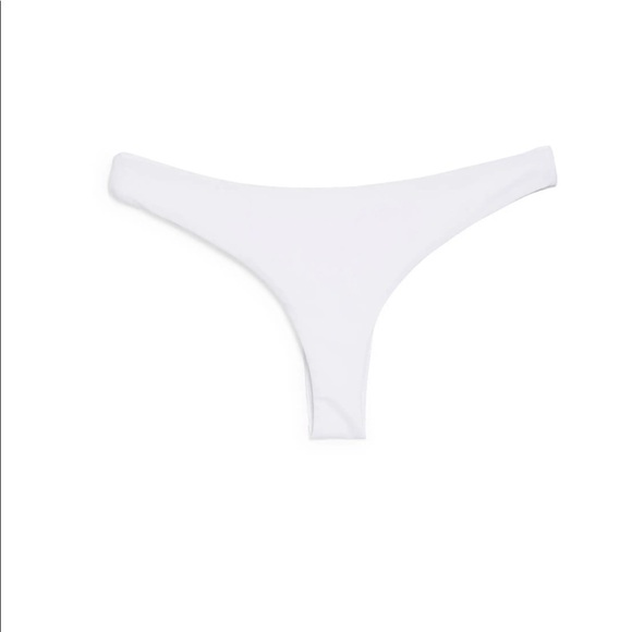 Jade Swim from Madewell Expose High Cut White Bikini bottoms XL NWOT - Picture 8 of 8